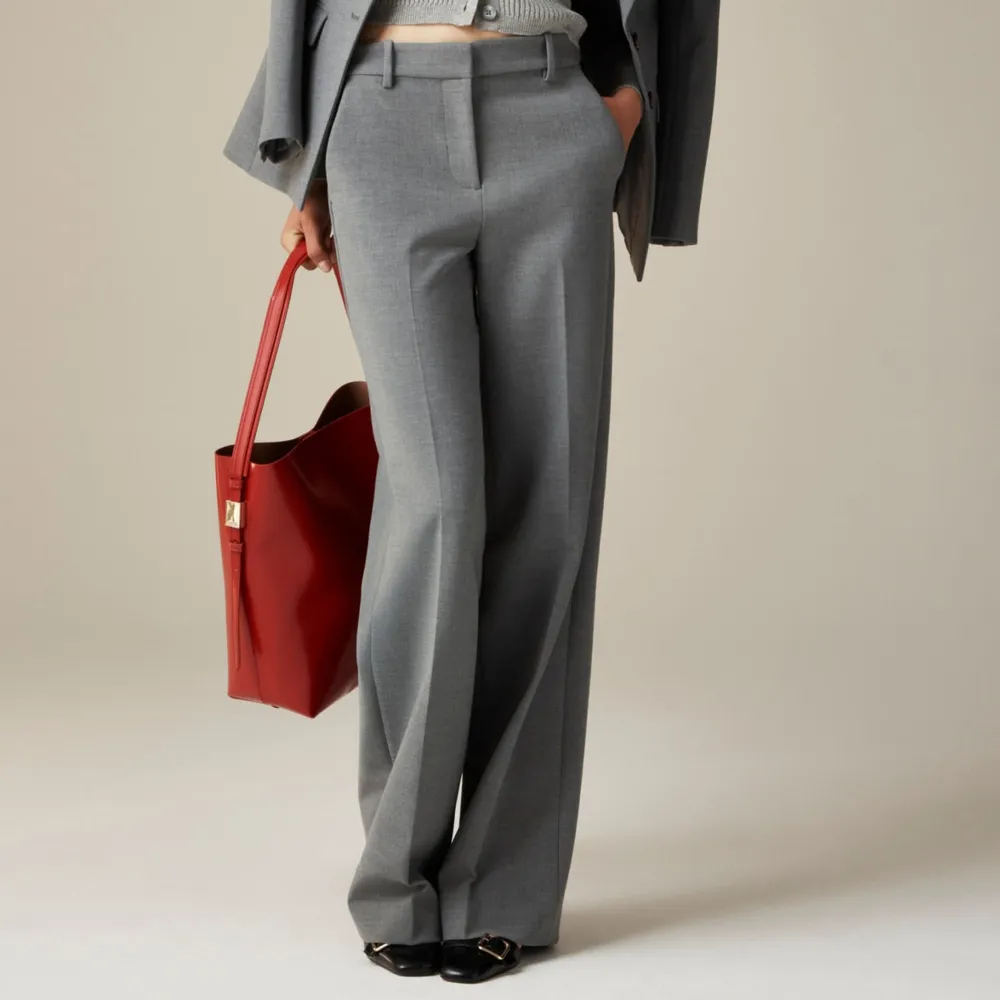 Wide-Leg Trouser in Four-Season