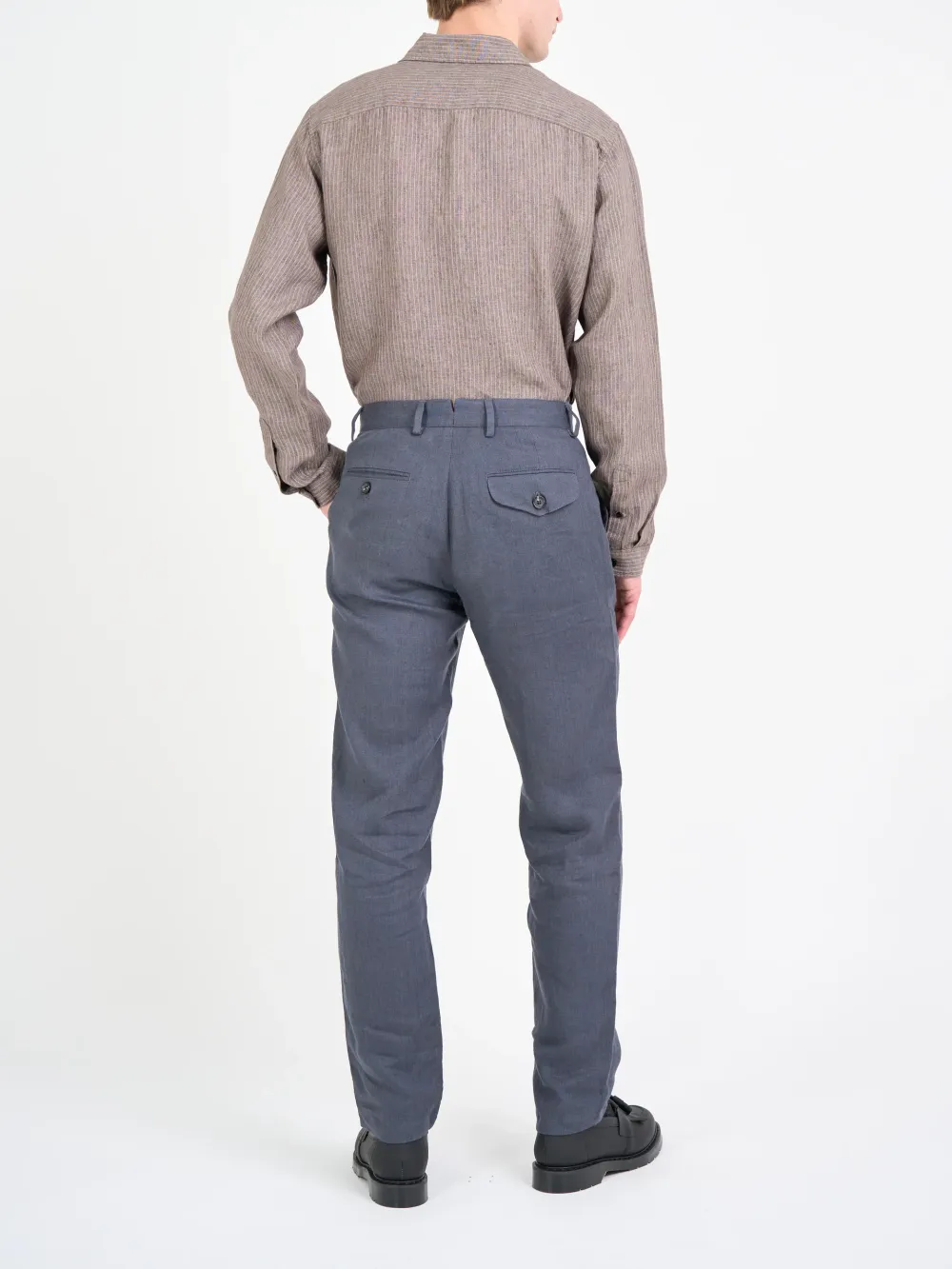 Grey Casual Style Trousers