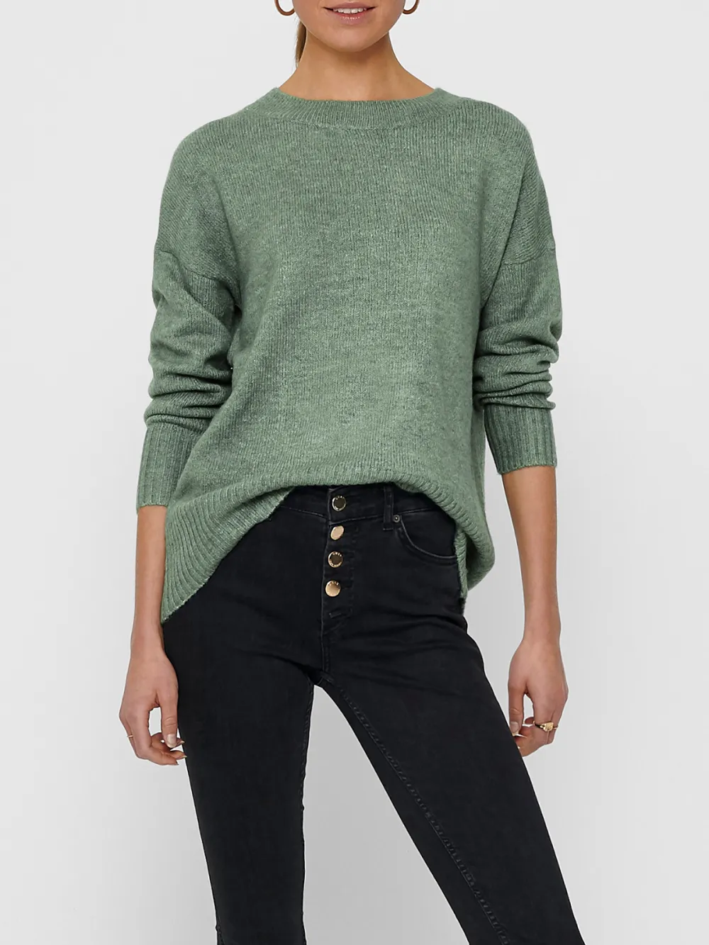 Plain Colored Cotton Sweaters