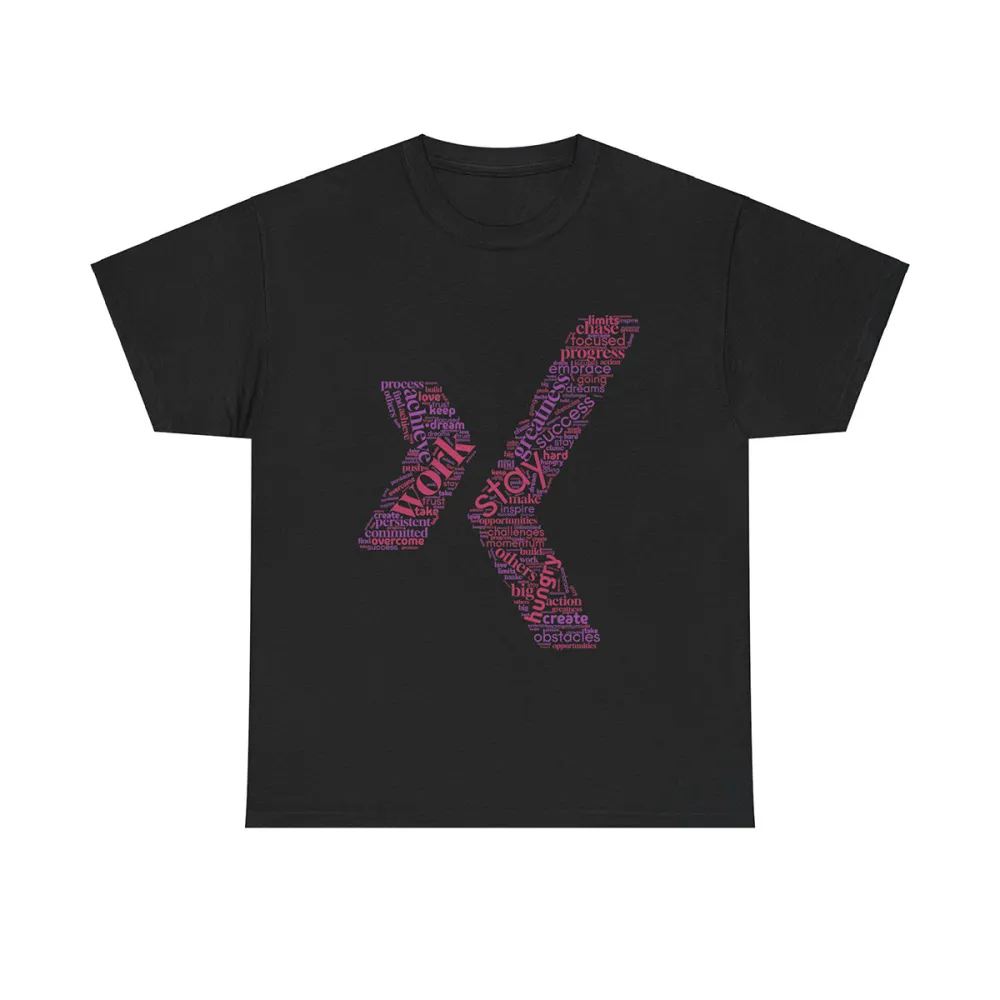 Mental Health Print Round Neck Short Sleeve T-Shirt