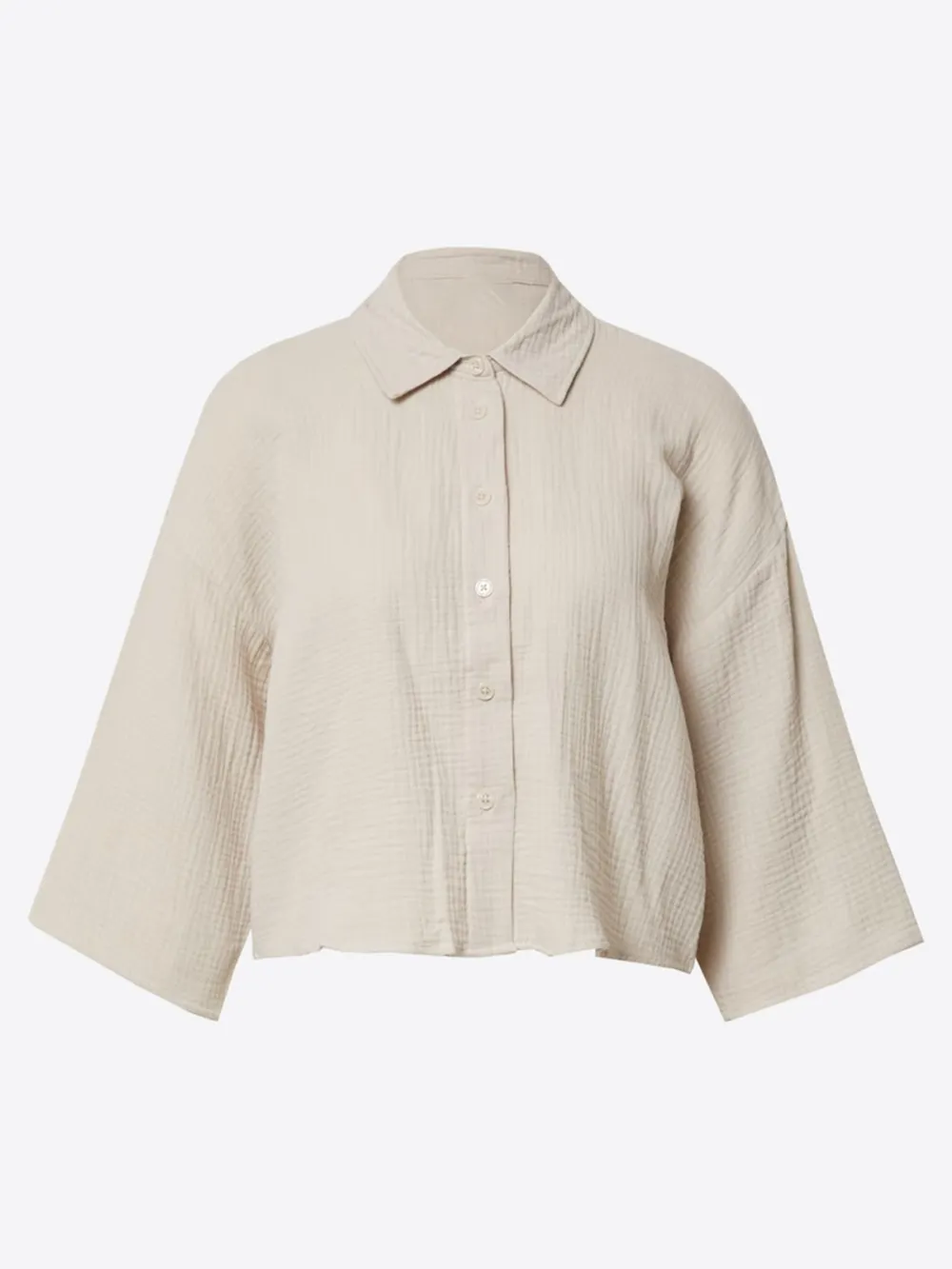 Breast Pocket Casual Style Blouses