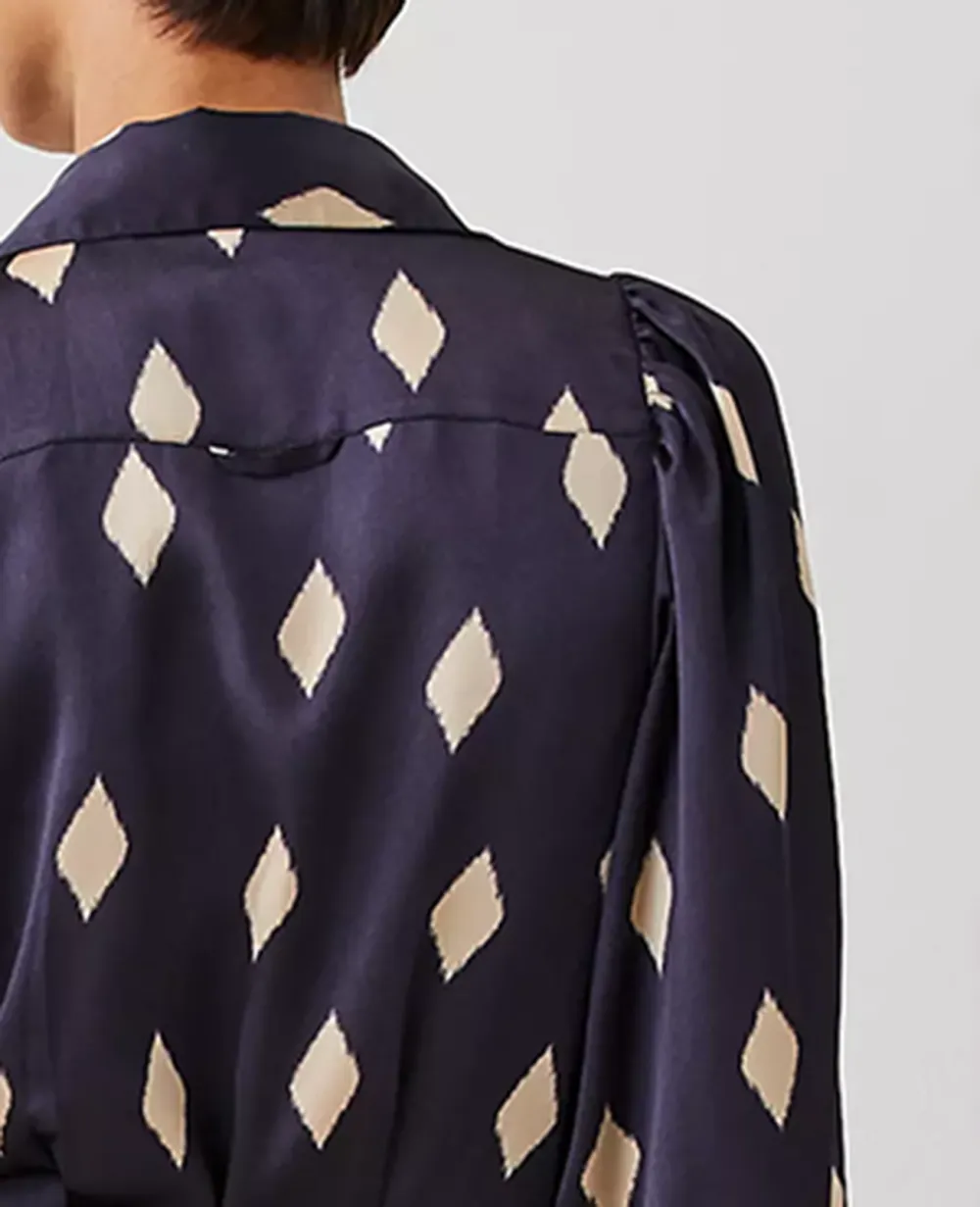 Collared Belted Shirtdress