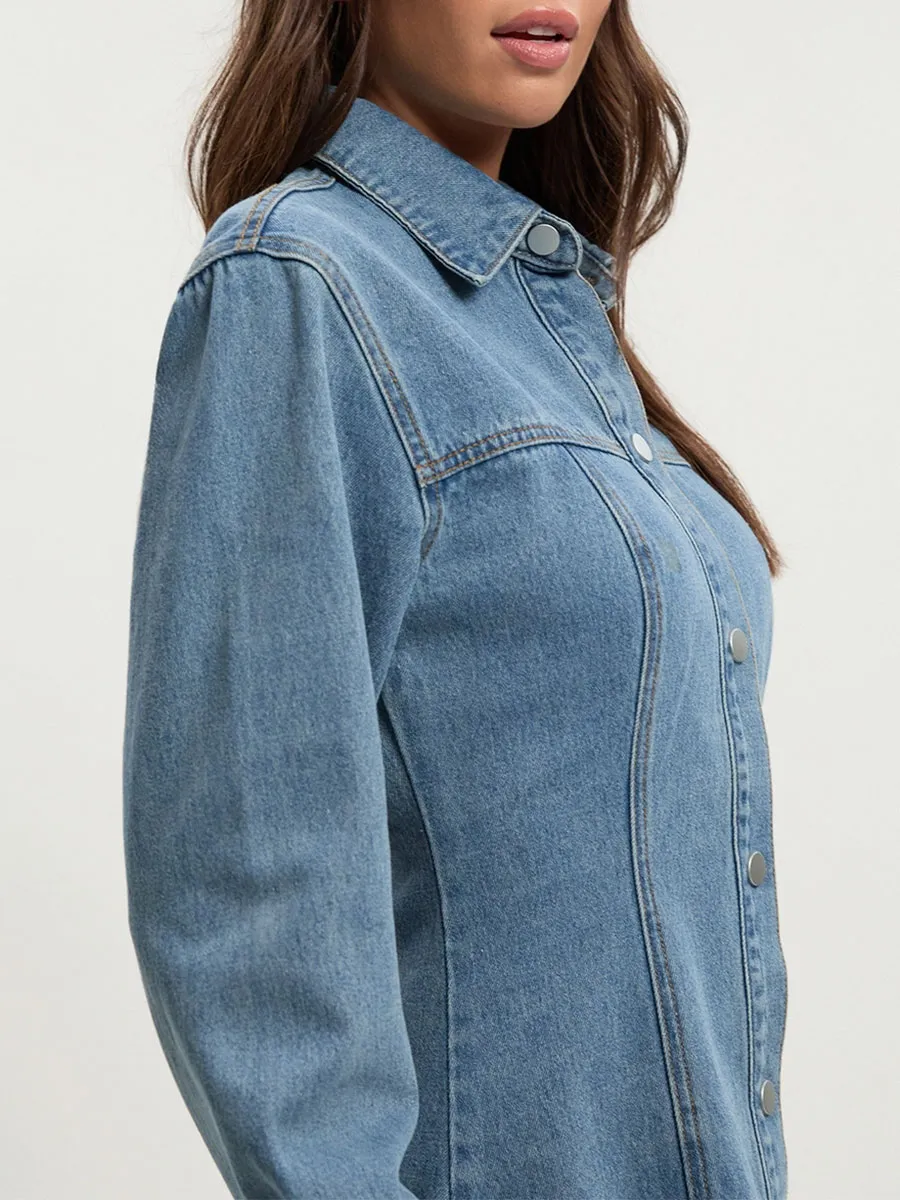 Women's Stylish Smudge-Print Bodycon Mini Dress