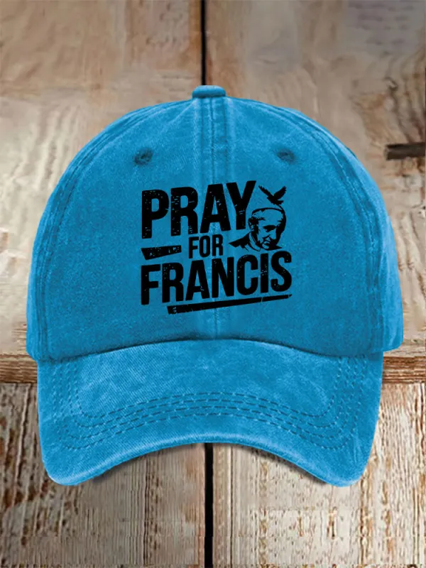 Men And Women's Pray For Pf 1936-2025 Washed Baseball Cap