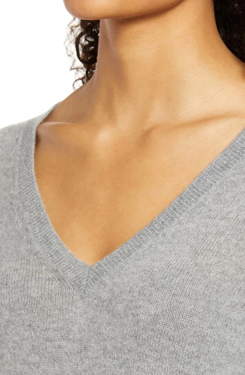 V-Neck Cashmere Sweater