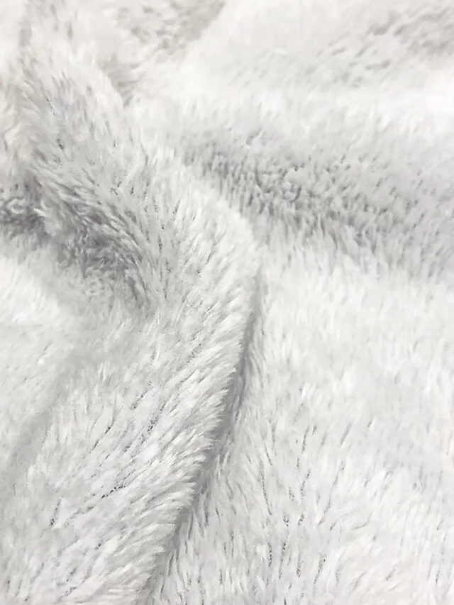 Women's Pajamas Bathrobe Robes Gown Pure Color Warm Plush Comfort Home Daily Bed Polyester Breathable Hoodie Long Sleeve Pocket Fall Winter Red Lavender