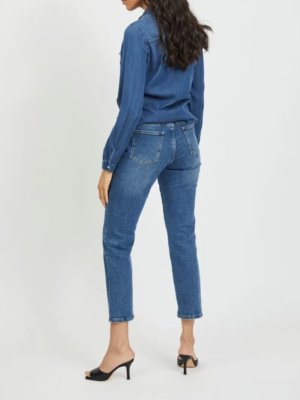 Kent Collar Long Sleeve Casual Style Blouses