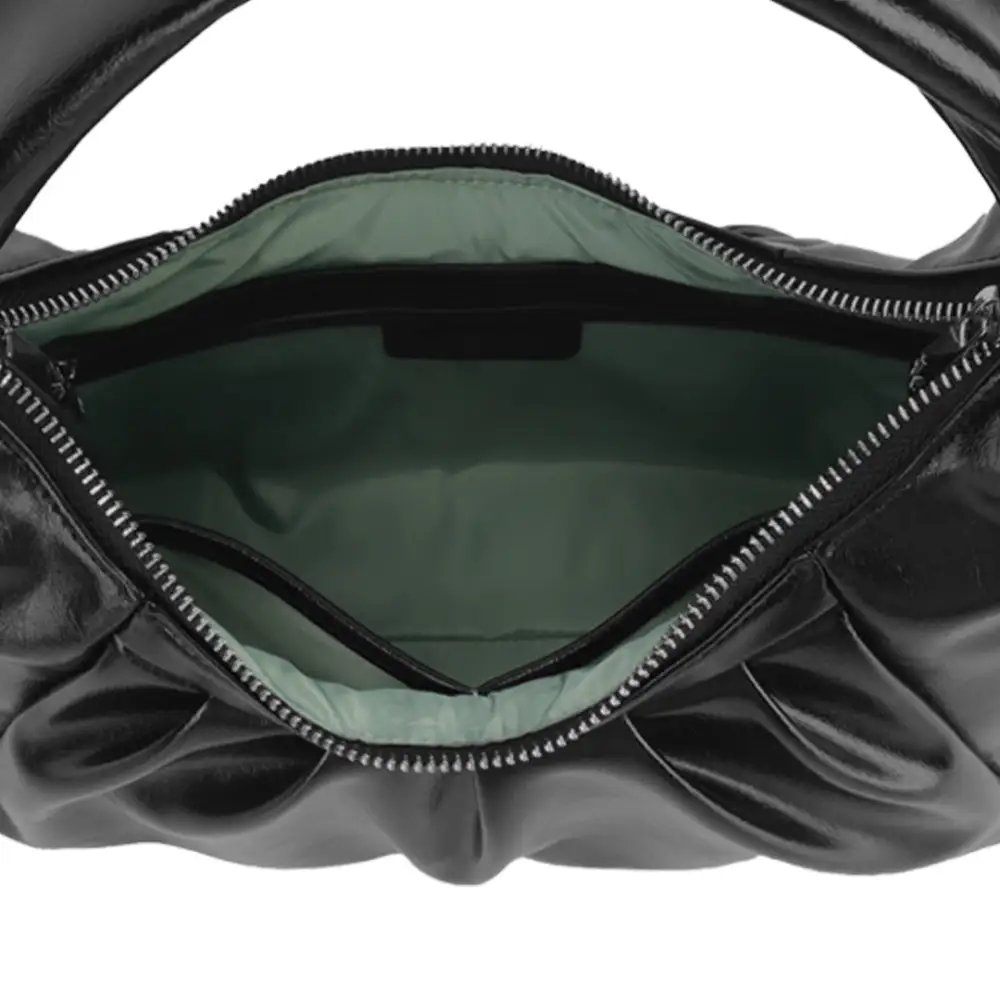 Quilted Crescent Handbag