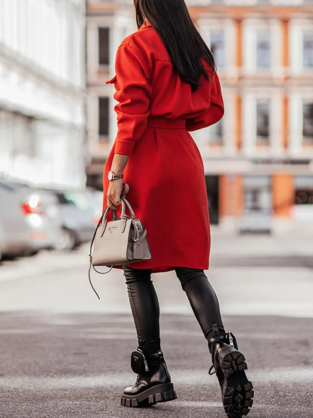 Loose Casual Solid Color Lace Woolen Cardigan Coat