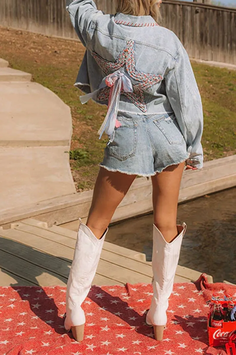 Loose Street Style Denim Jacket