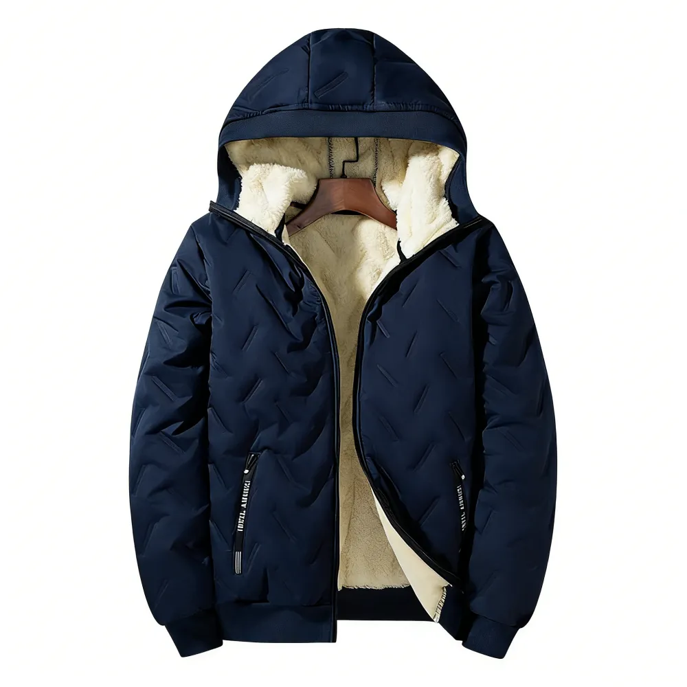 【Clearance Sale】Men’S Autumn Winter Fleece Thickened Set - Multi-Pocket Design, Perfect For Daily Work Commute, Outdoor Leisure & Skiing Clothes Menswear Men'S 2 Piece Set Formal Beige Men'S Sweatsuit Set Men Sweatsuit Set Men 2 Piece Sets Men'S 2 Piece S