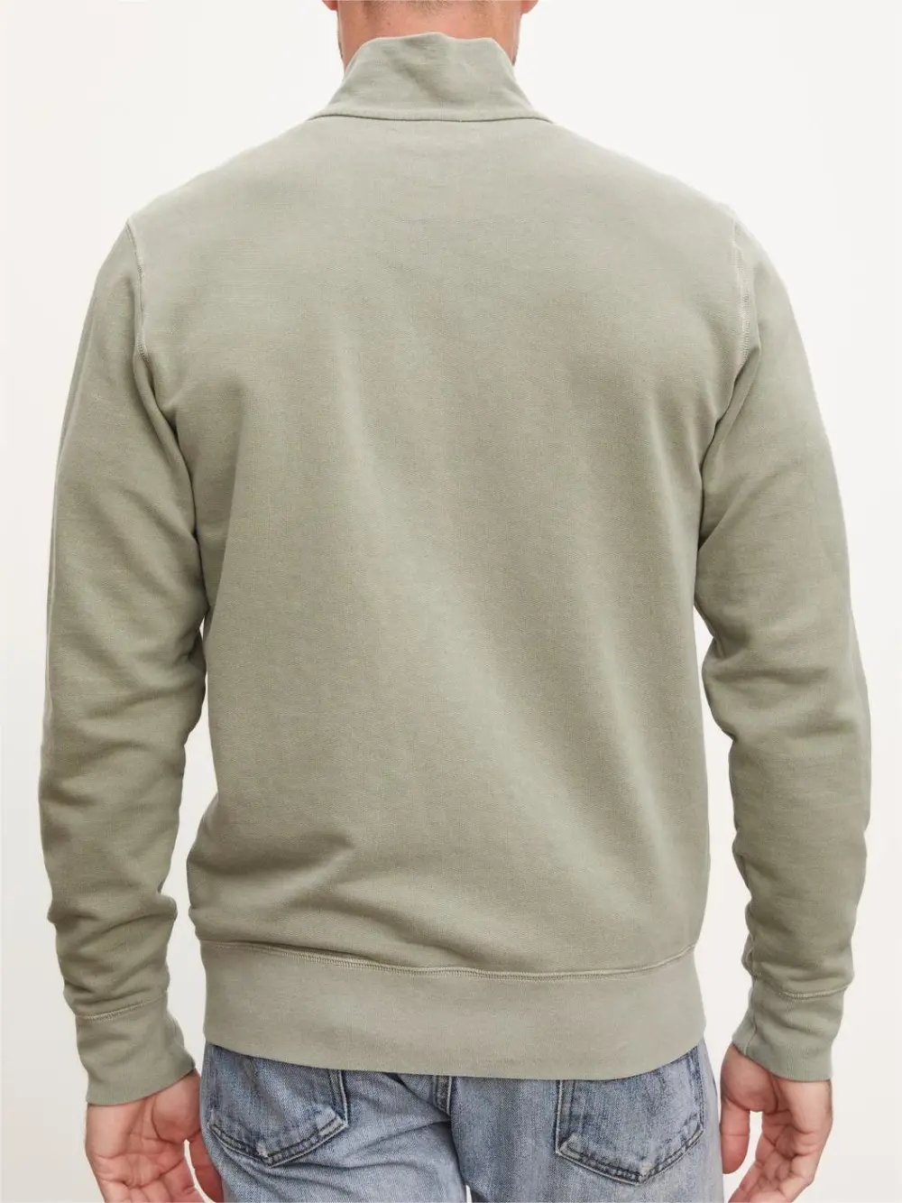 Men's Zipper Front Stylish Knit Coat