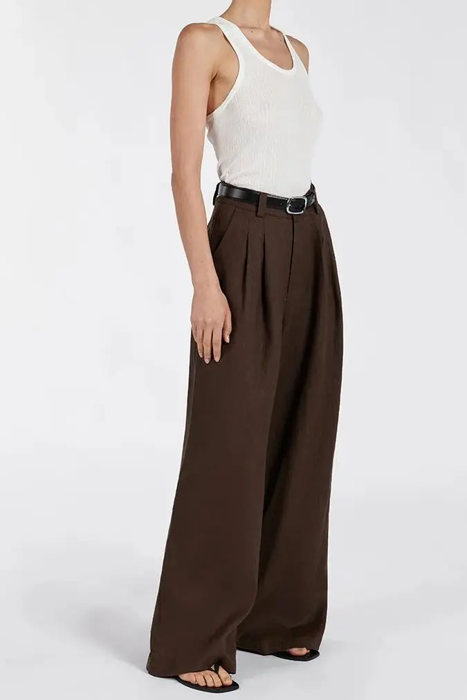 BITTER LINEN PANT