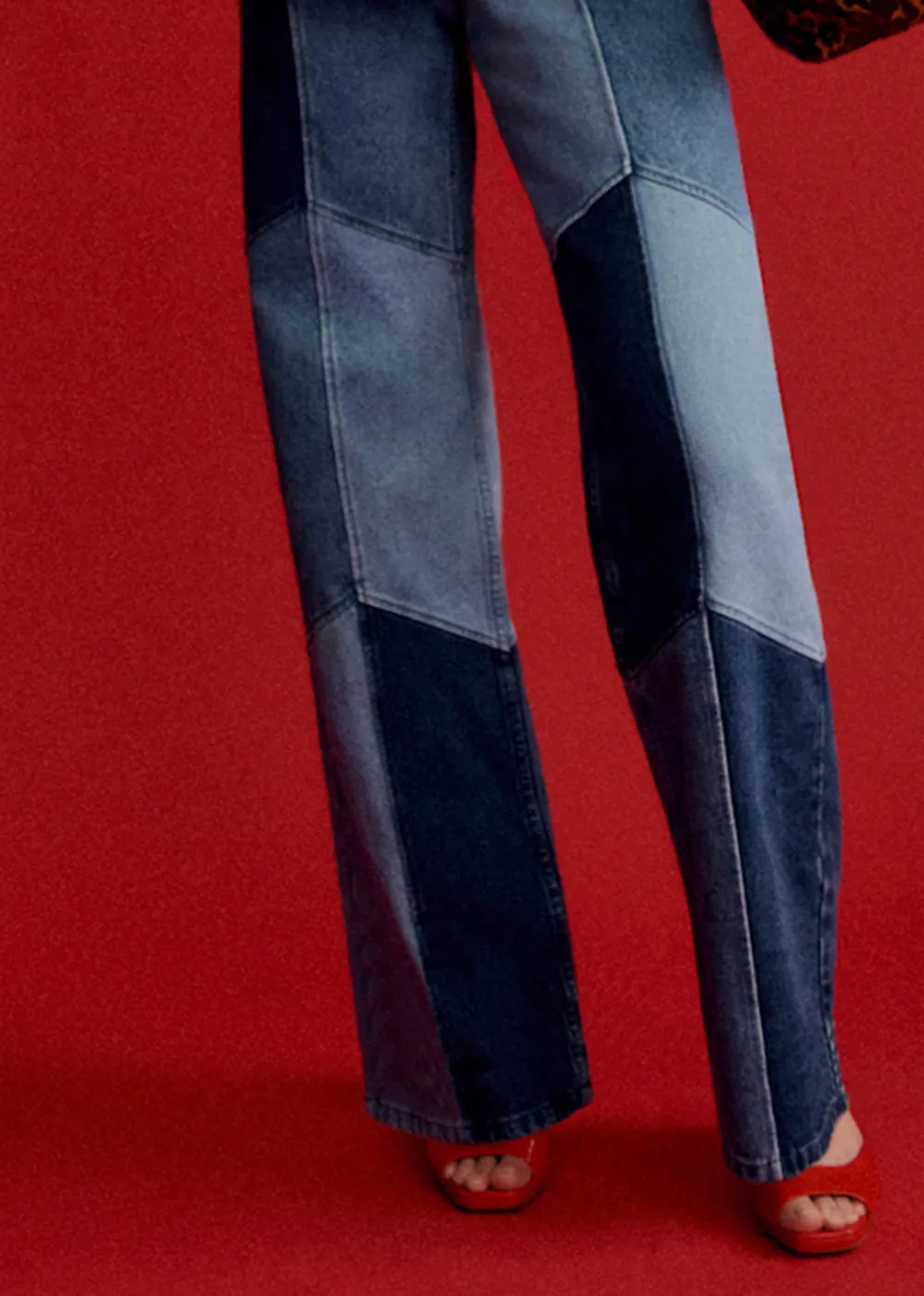 High Waist Straight Jeans