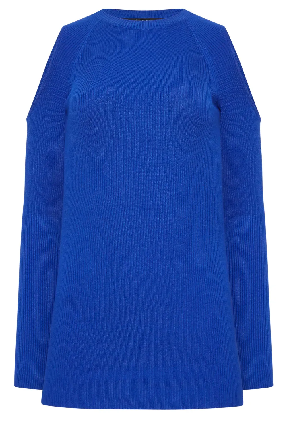 LTS Tall Cobalt Blue Cold Shoulder Jumper