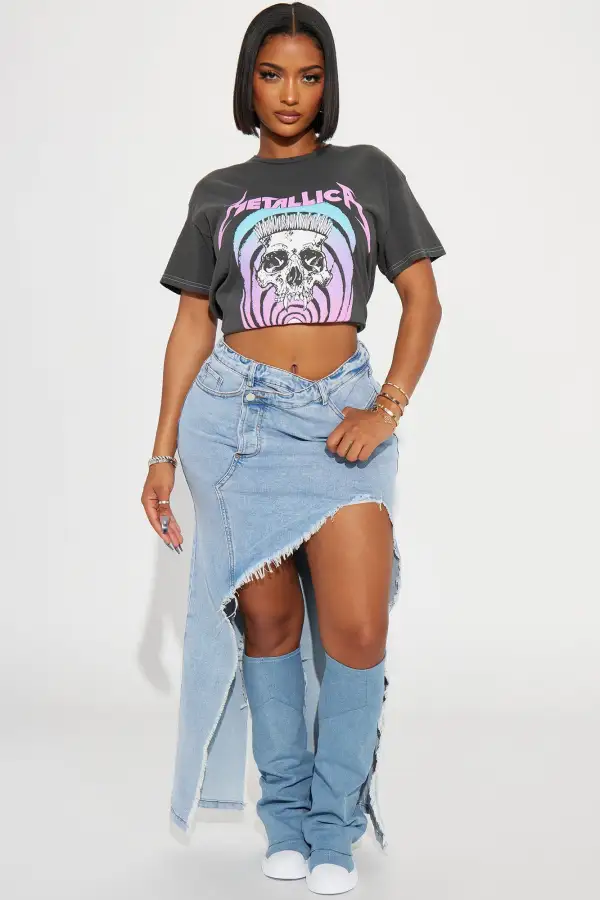 Nothing Else Matters Metallica Tshirt - Charcoal