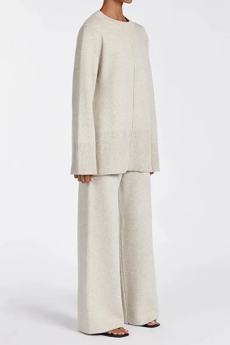SOLID KNIT PANT