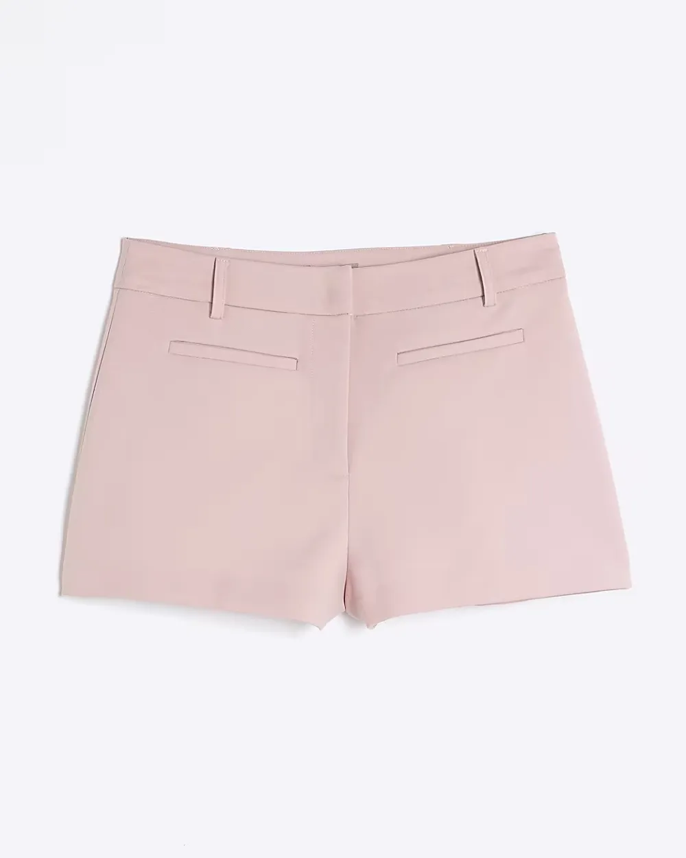 Fashionable And Simple Pink Suit Shorts