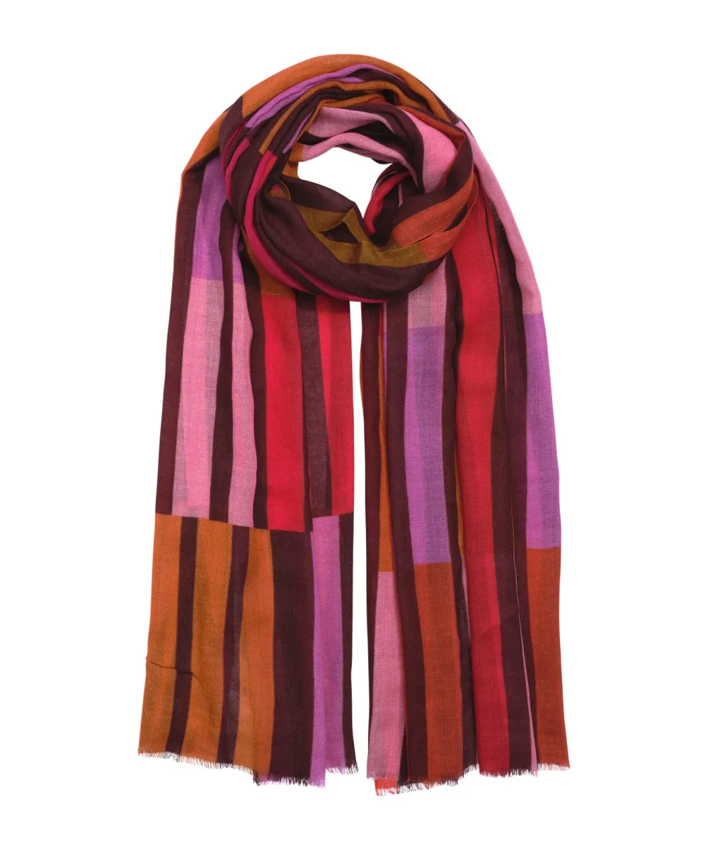 Casual Style Striking Stripe Design Wrap
