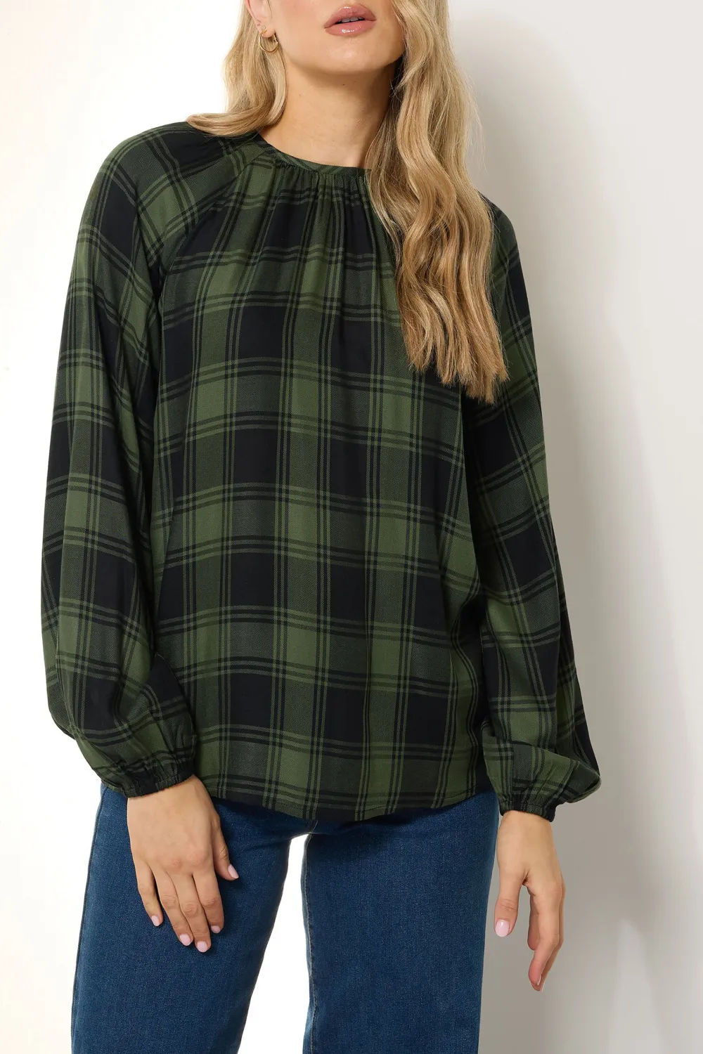 Loose Checkered Shirt