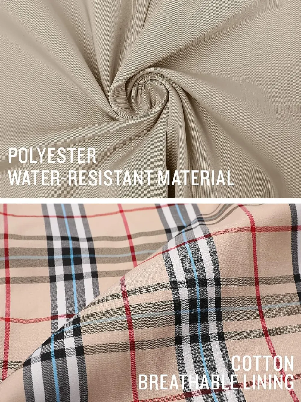 Women's Long Hooded Rain Jacket Outdoor Raincoat Windbreaker