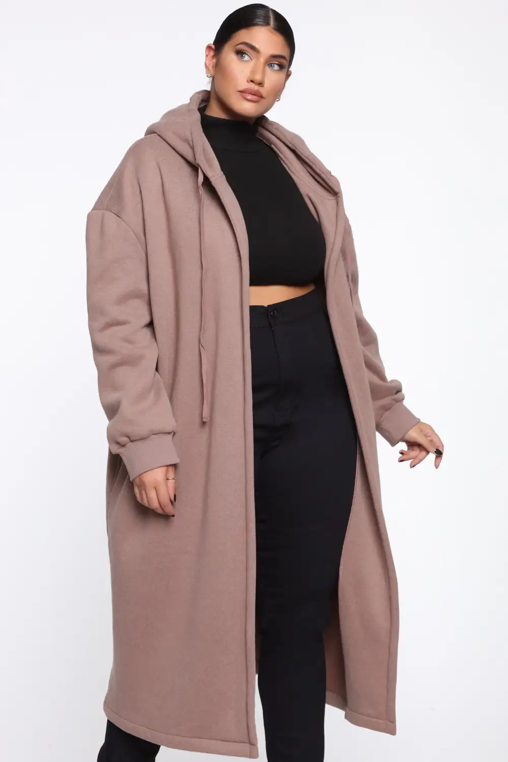 Sky Walker Long Jacket - Mocha
