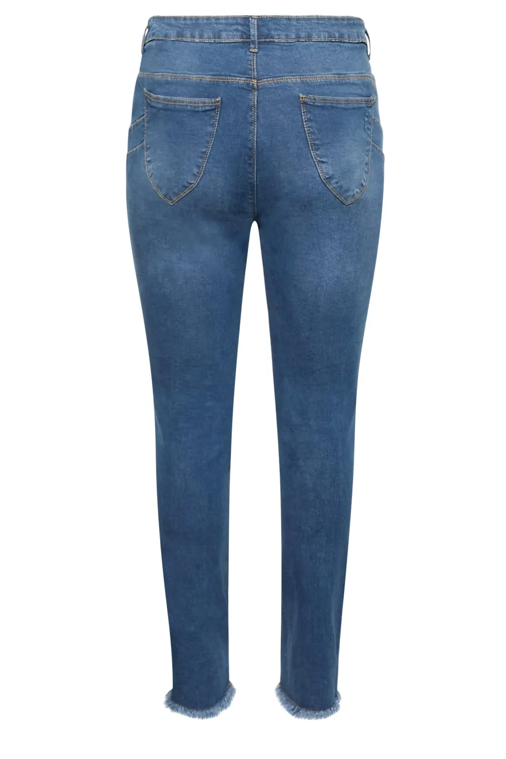 BUMP IT UP MATERNITY Curve Blue Push Up Stretch AVA Jeans