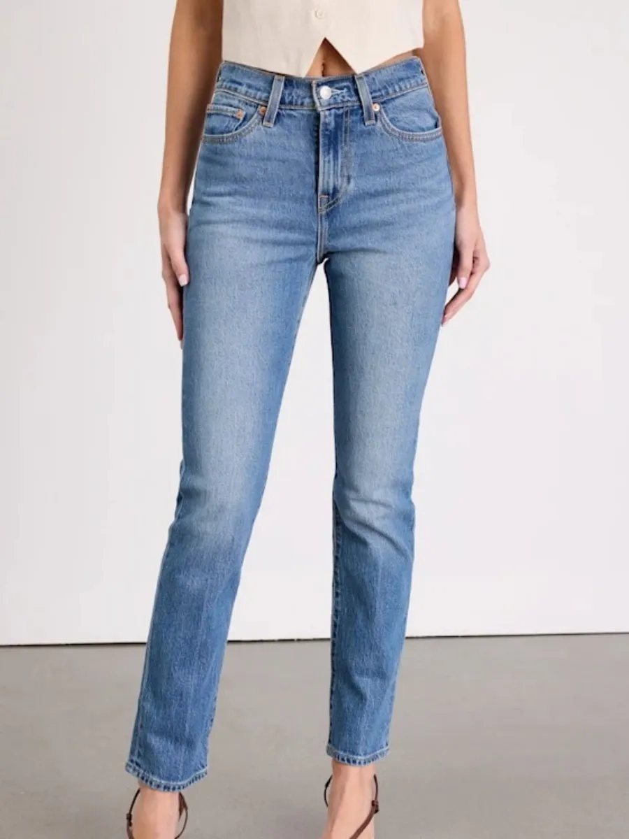 Slim High Waisted Jeans