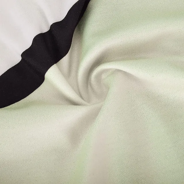 Women's Plus Size Sweatshirt Pullover Graphic Color Block Active Streetwear Quarter Zip Print White Blue Purple Daily Sports V Neck Long Sleeve Without Lining Micro-elastic Fall & Winter