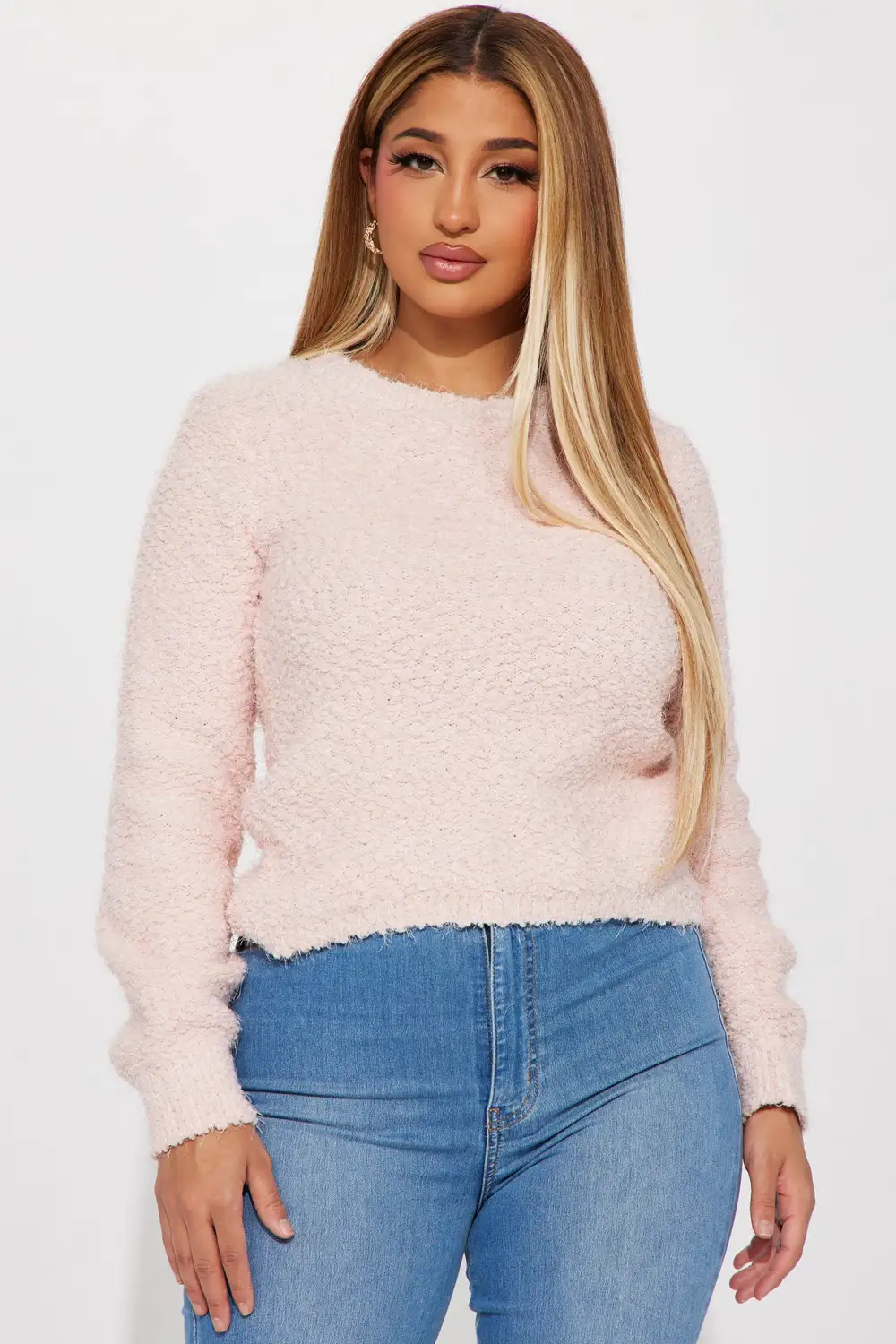 Javana Sweater - Blush