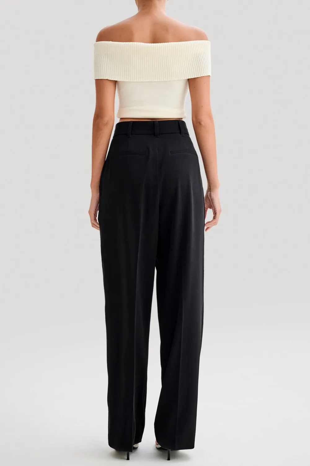 Off Shoulder Knit Top