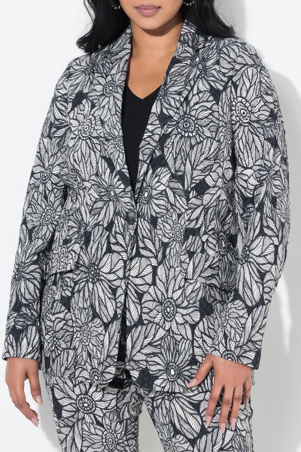 Single Breasted Fully Printed Jacket