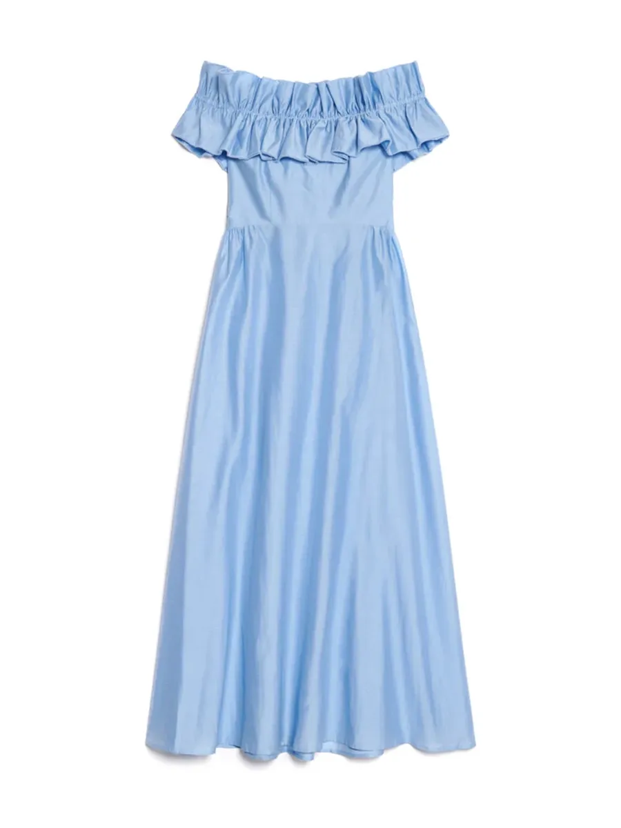 Unique Ruffle Maxi Dress