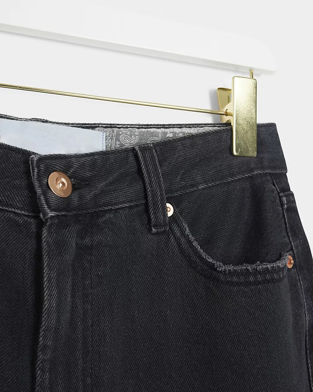 Simple Design All-Match Solid Color Women's Jeans