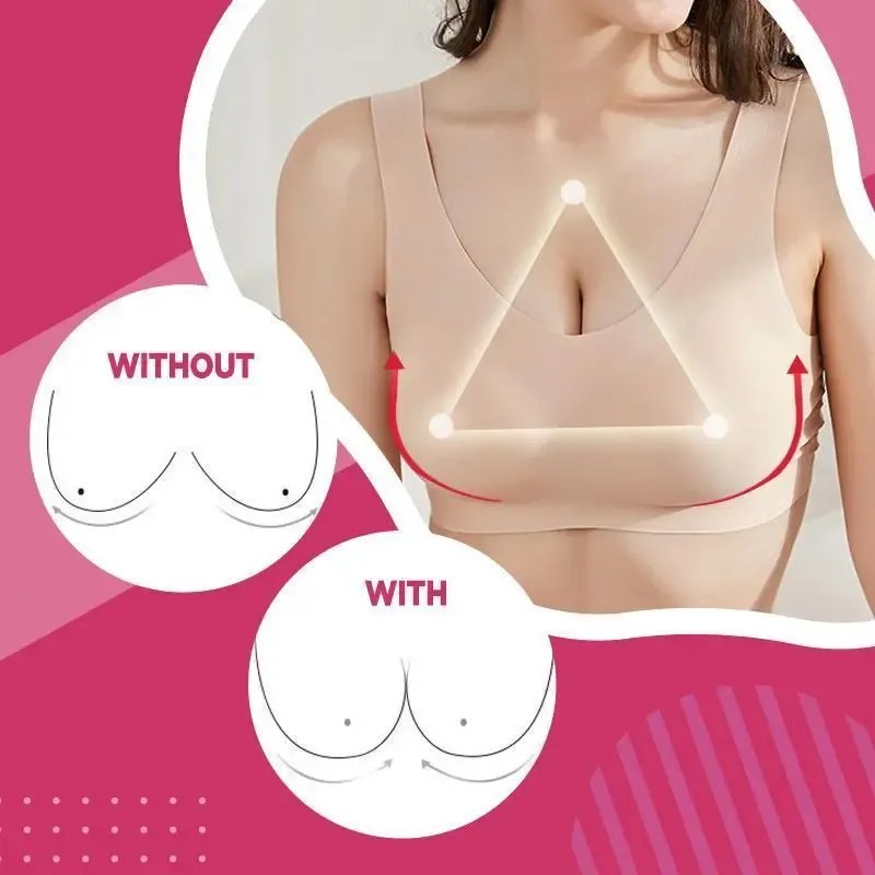 PLUS SIZE ICE SILK COMFORT BRA (50% OFF & BUY 2 FREE SHIPPING)