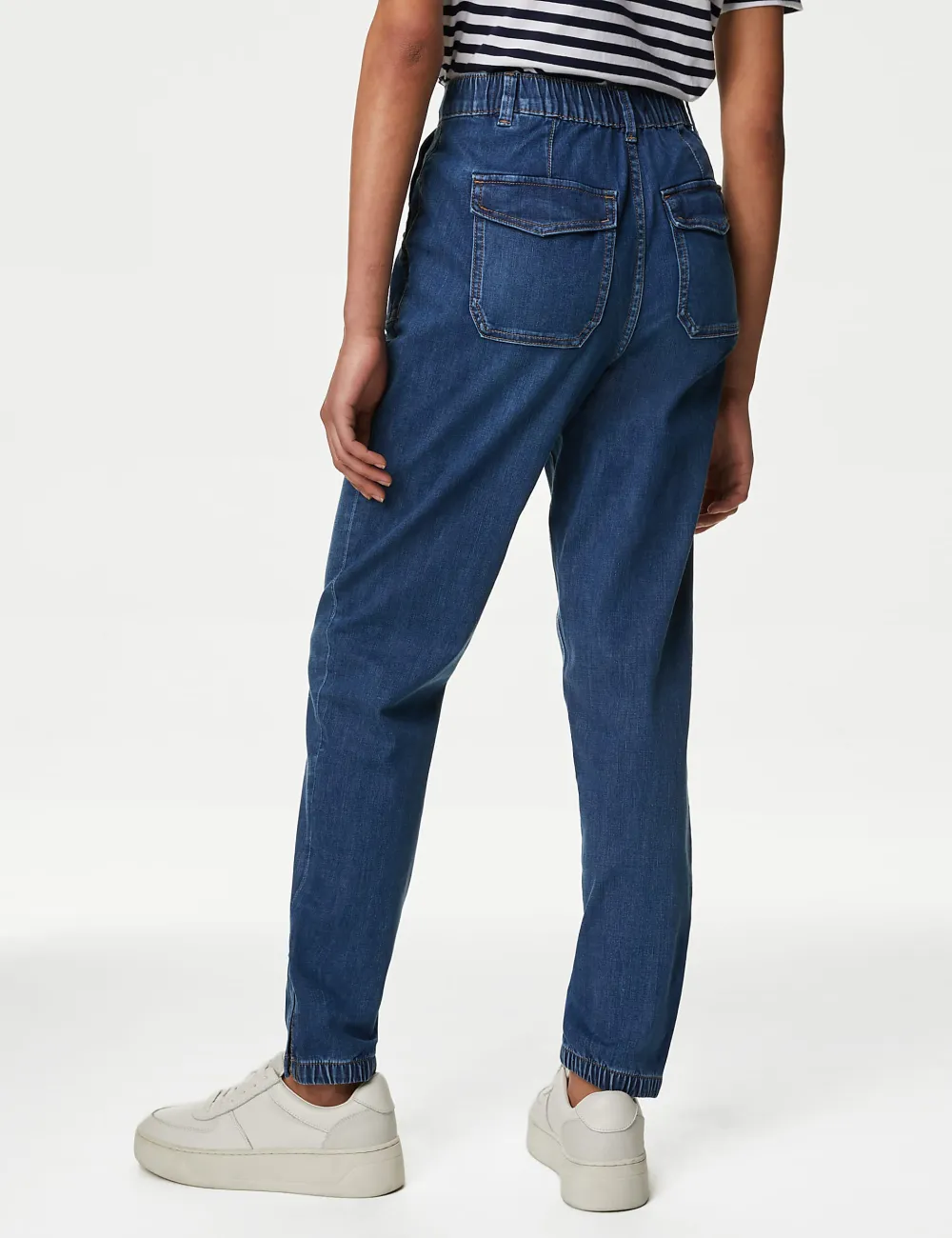 High Rise Clean Look Stretchable Jeans