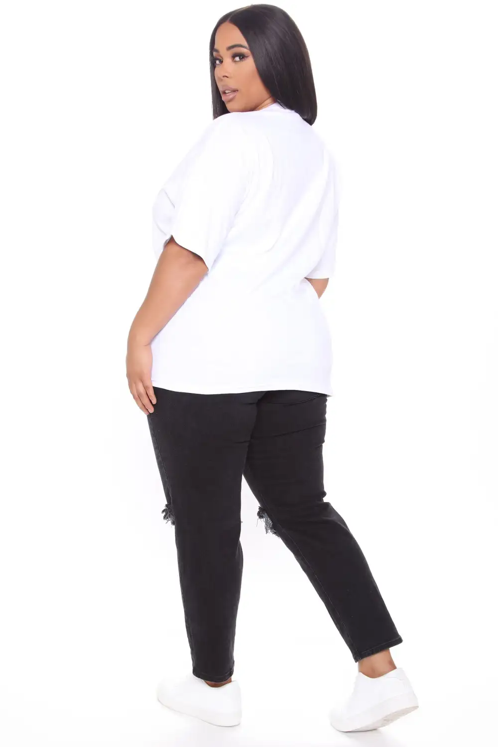 She's The Star Barbie Short Sleeve Top - White