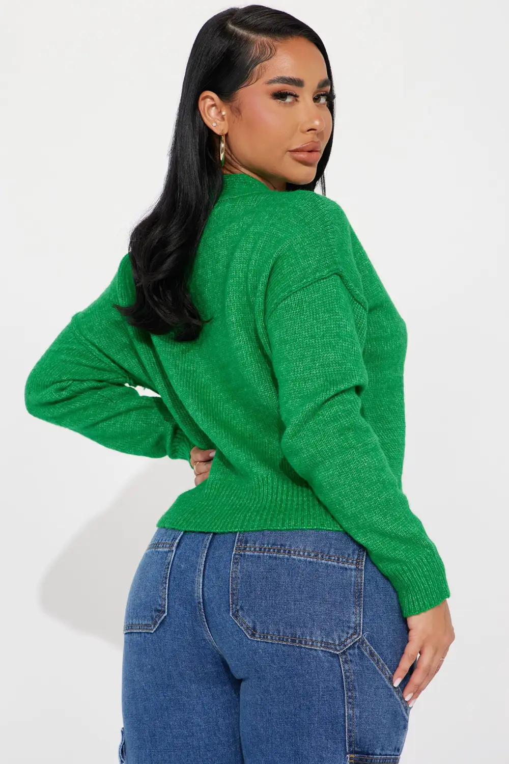 Ainsley Cardigan - Kelly Green