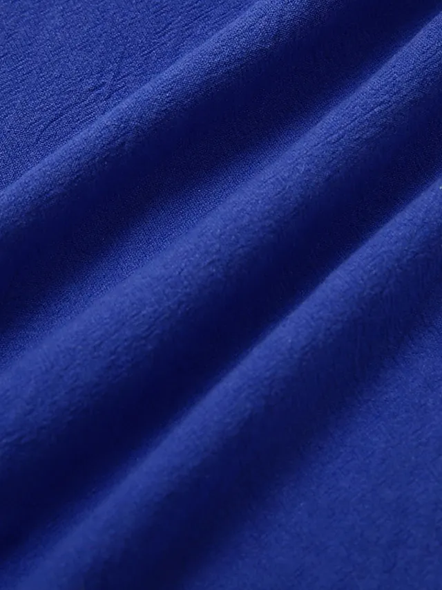 Women's Casual Dress Casual Dress Shift Dress Pure Color Pocket V Neck Midi Dress Basic Daily Vacation Short Sleeve Loose Fit Black Yellow Light Green Summer Spring S M L XL XXL