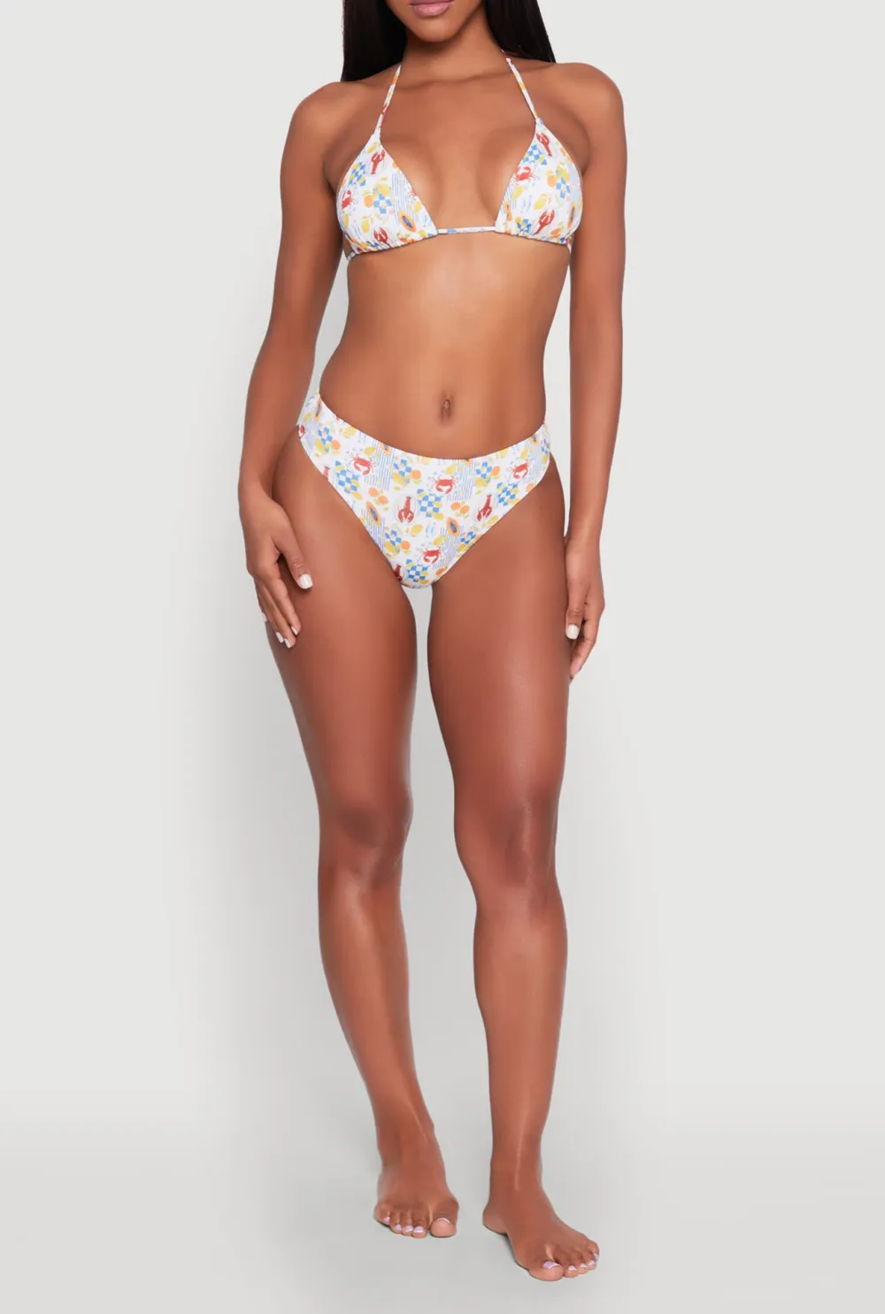 Full Printed Bikini Bottoms