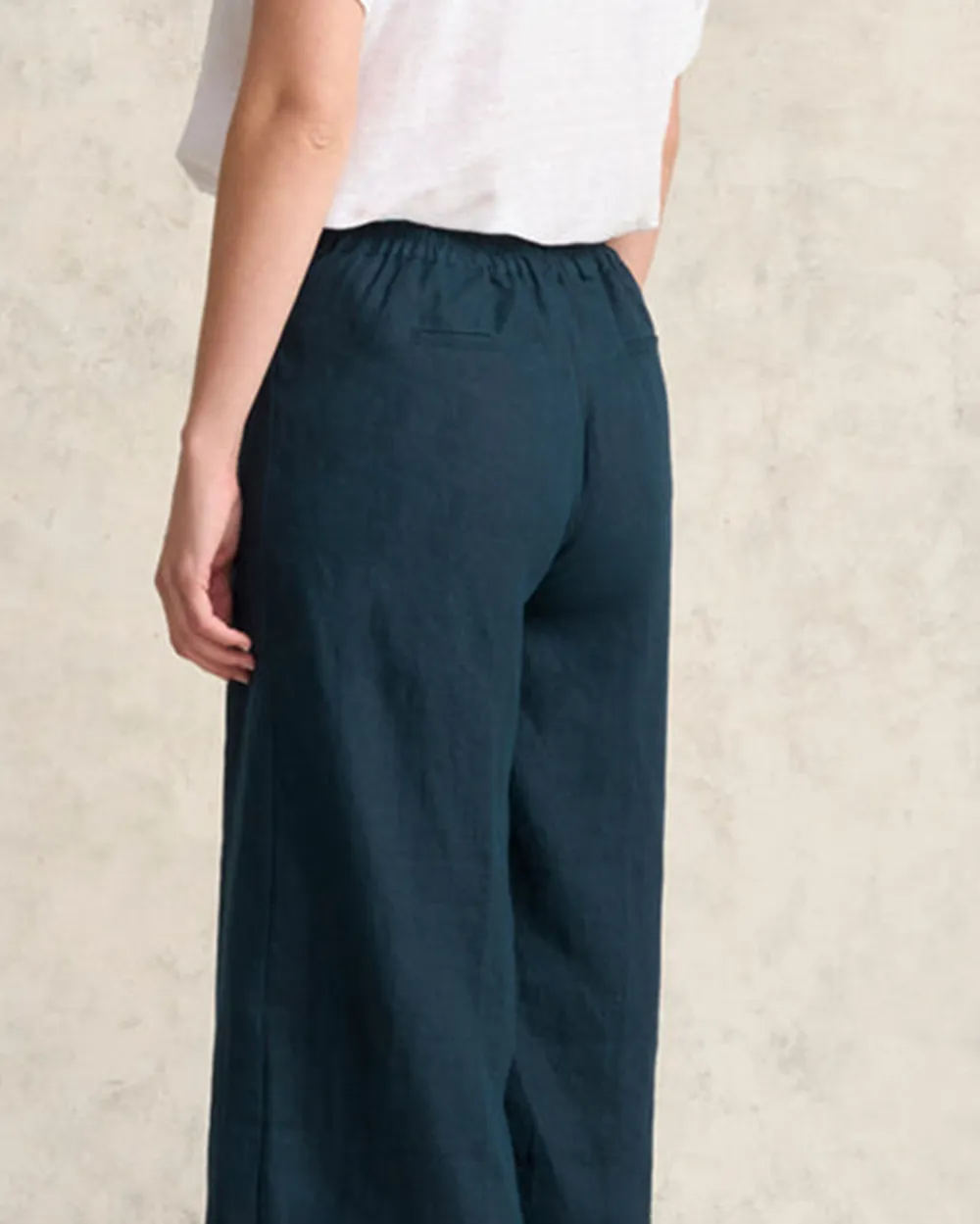 Dark Wash Wide Leg Pants