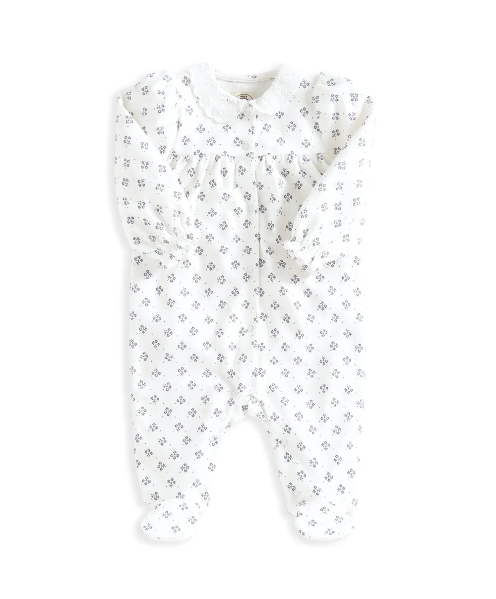 Laura Ashley Broderie Collar All In One