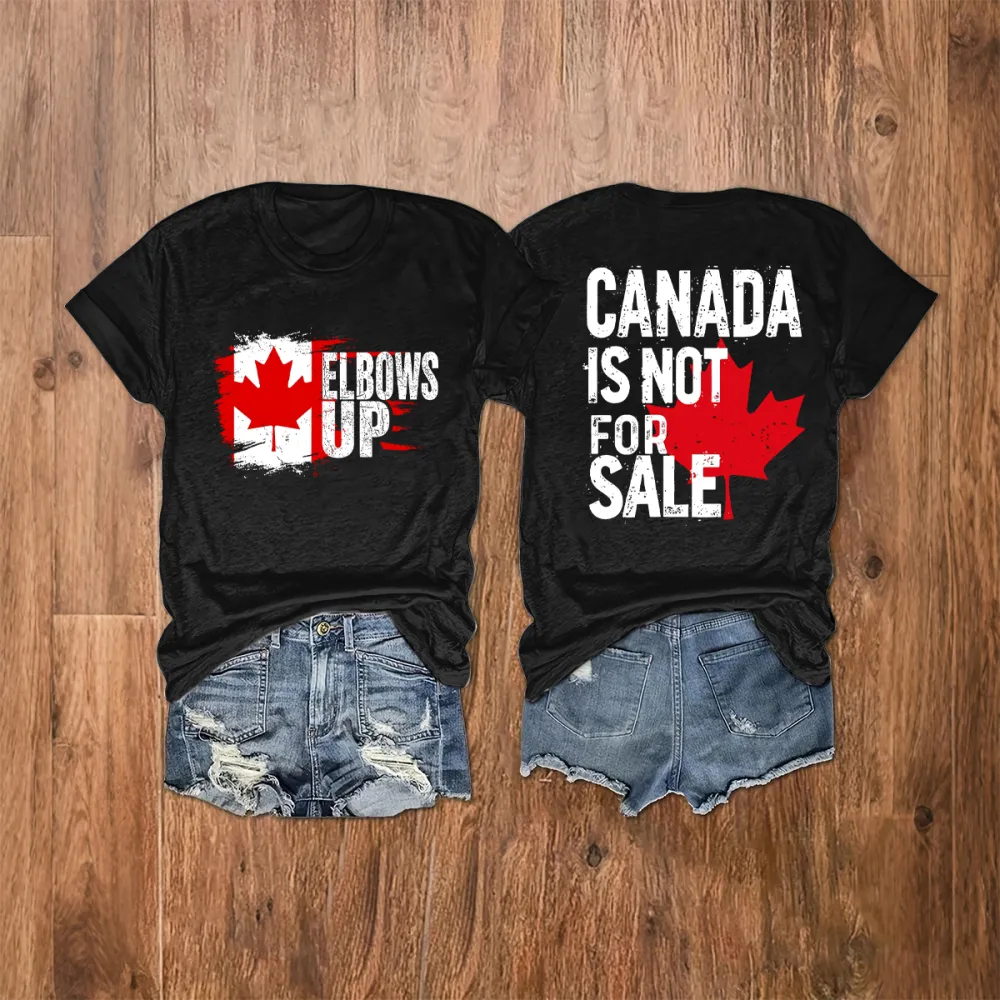 Women's Canada Is Not For Sale T-Shirt