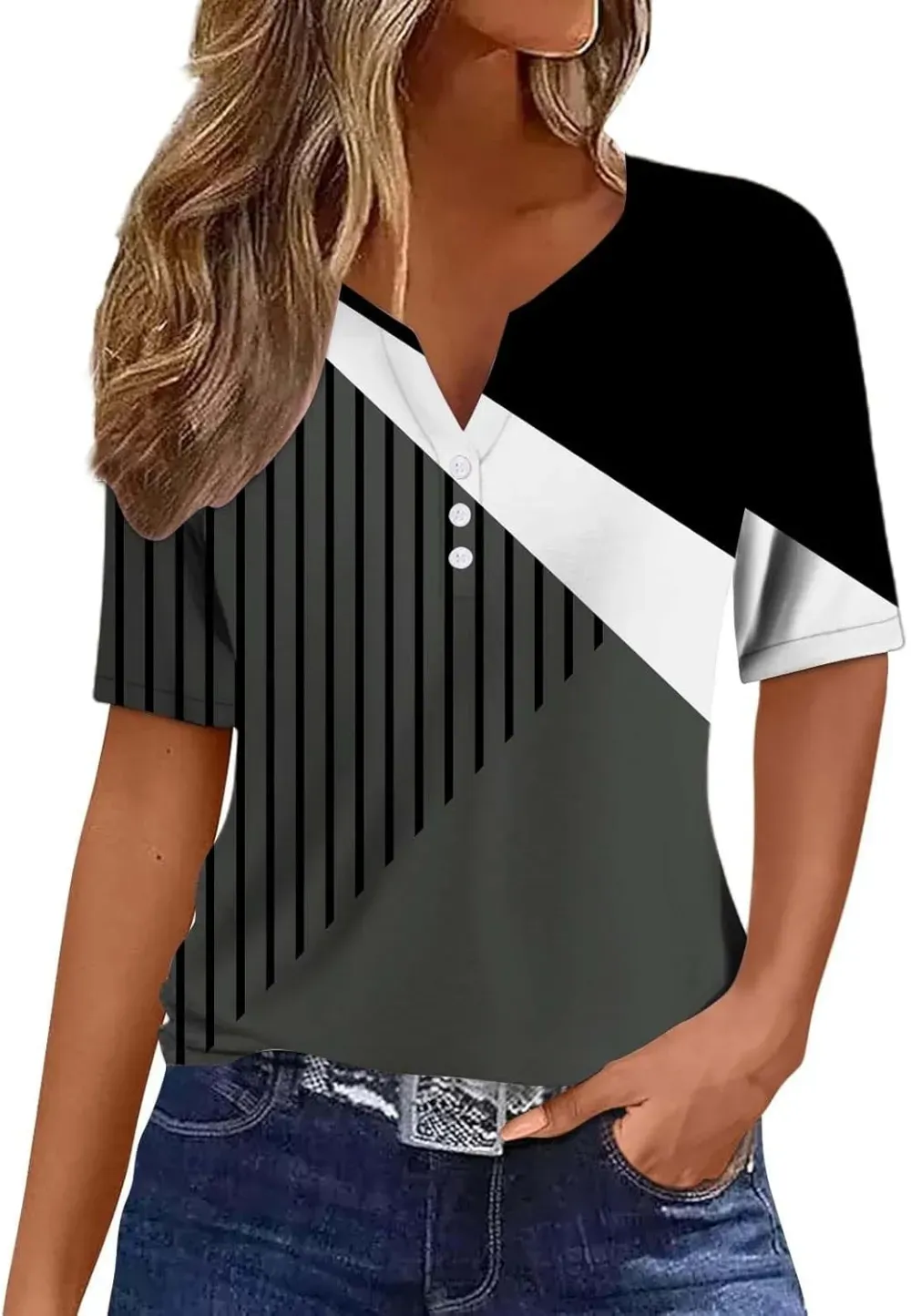 Plus Size Tops for Women Breathable Loose Fit Yoga T Shirts Short Sleeve Running Gym Athletic Tee Top Comfy Soft Top