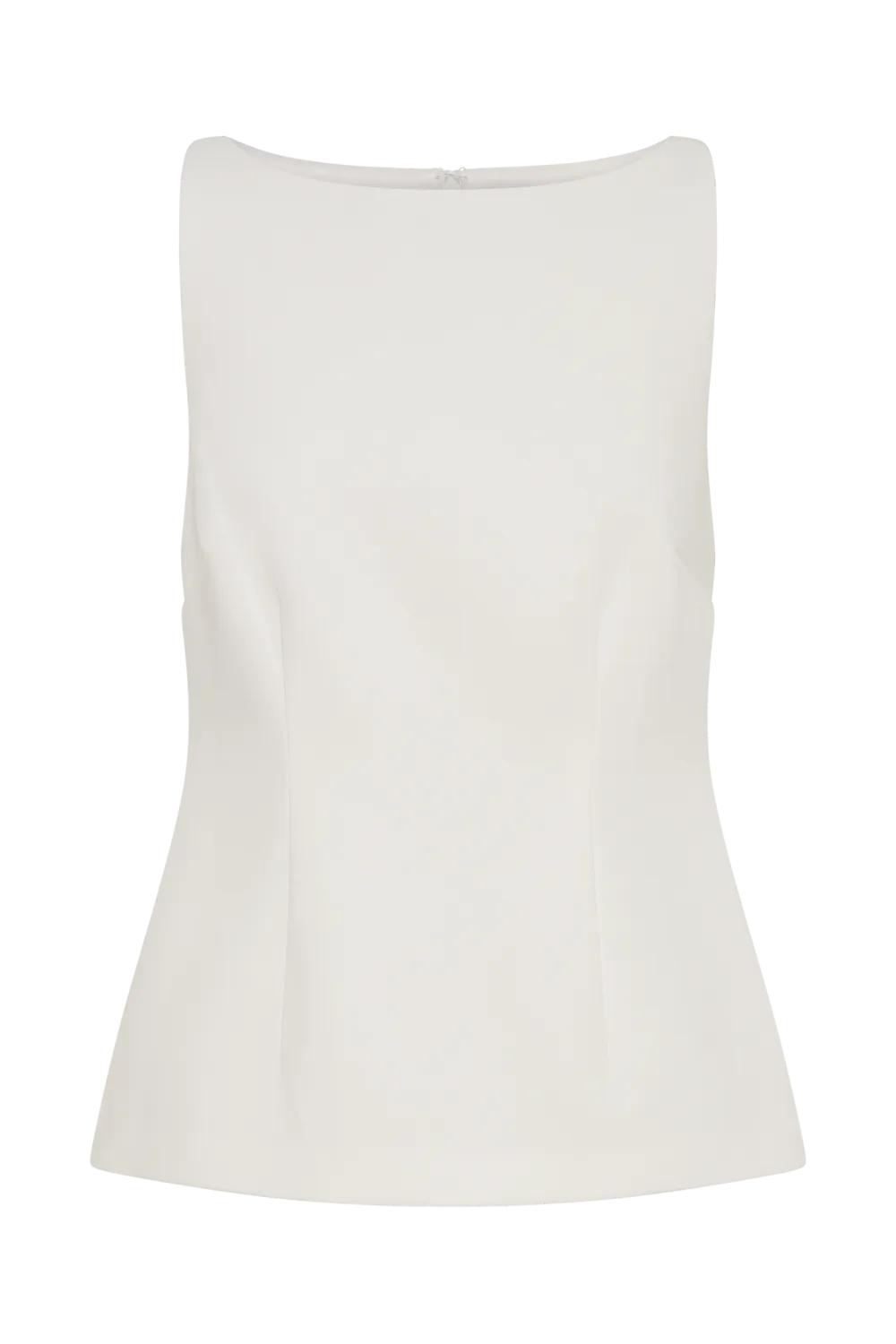 Sleeveless Suiting Top