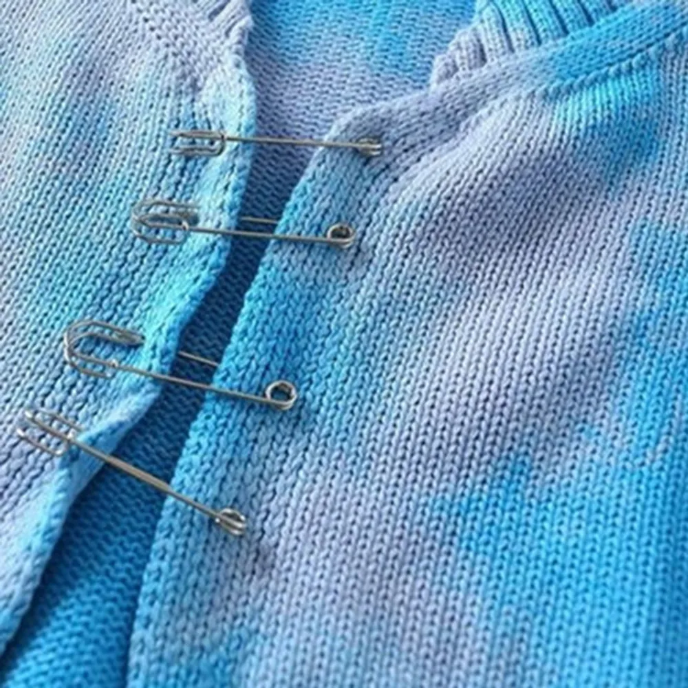 Safety Pin Knitted Cardigan