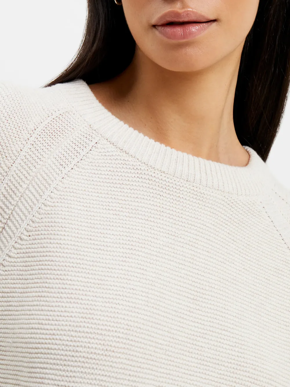 Simple Solid Color Crew Neck Sweater