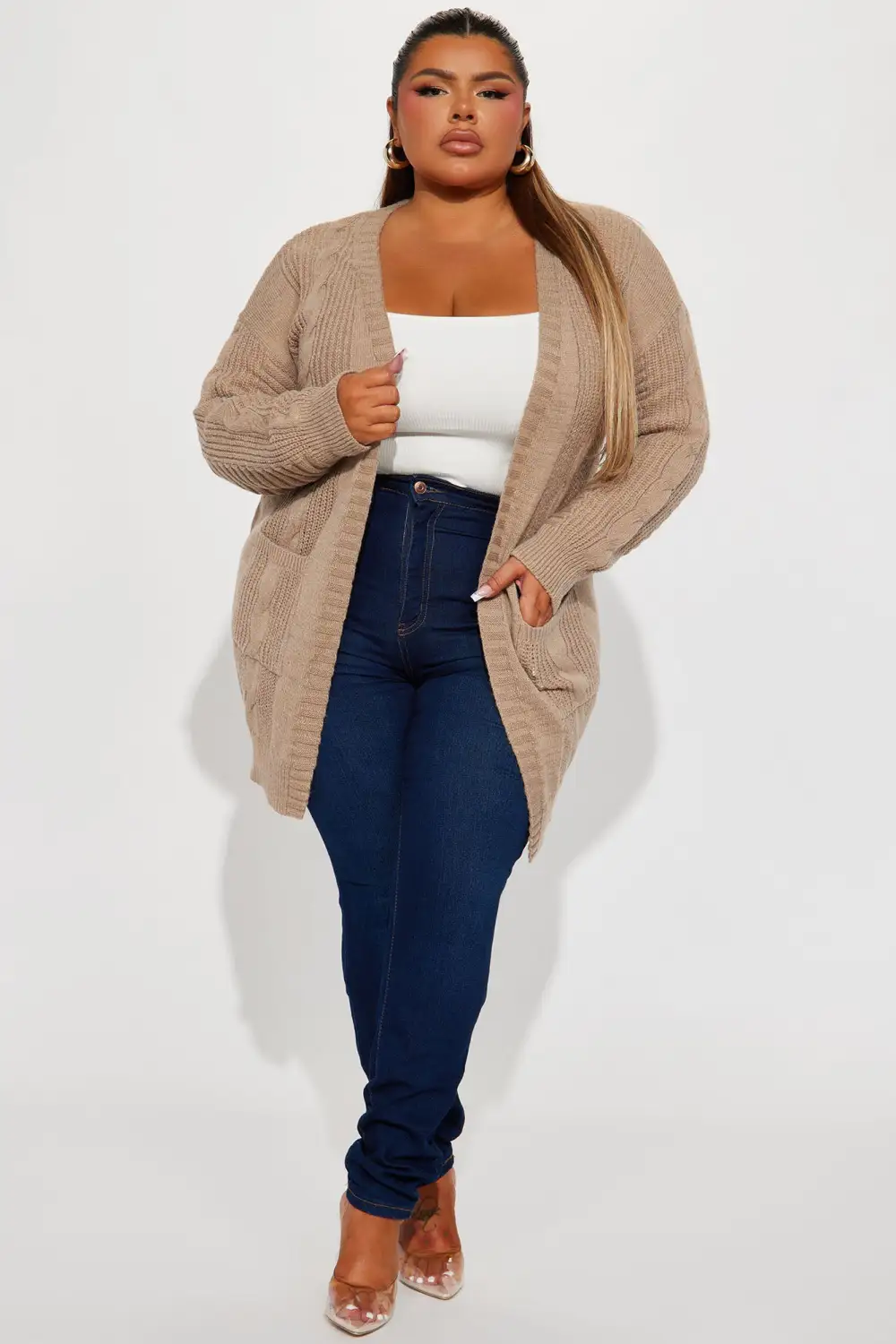 Cressida Cardigan - Taupe