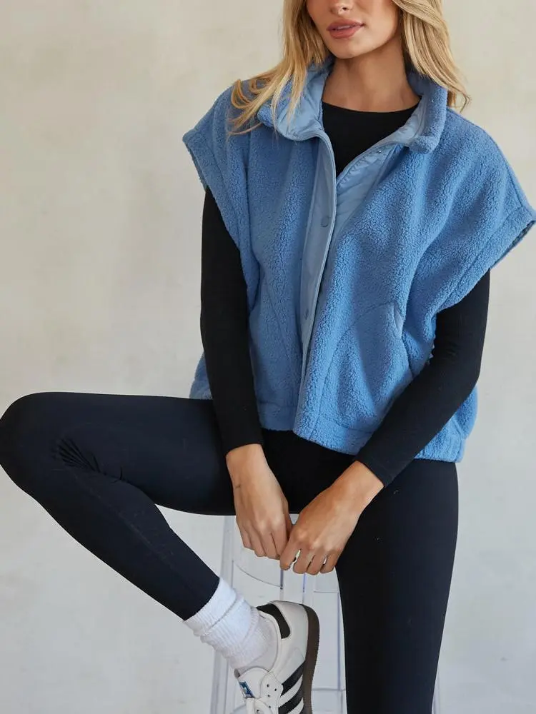 Greer Oversized Fleece Vest