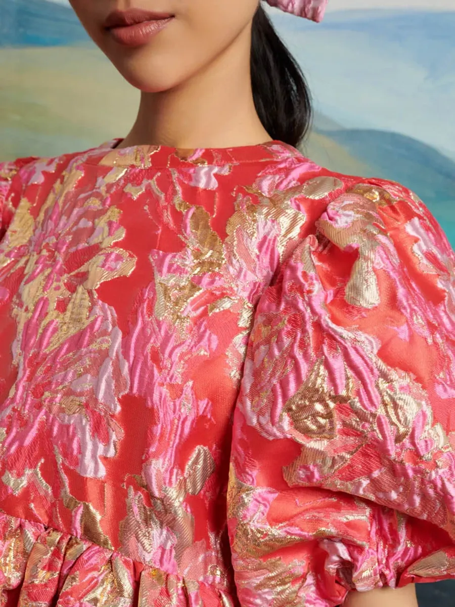 Classics Palmetto Jacquard Mini Dress